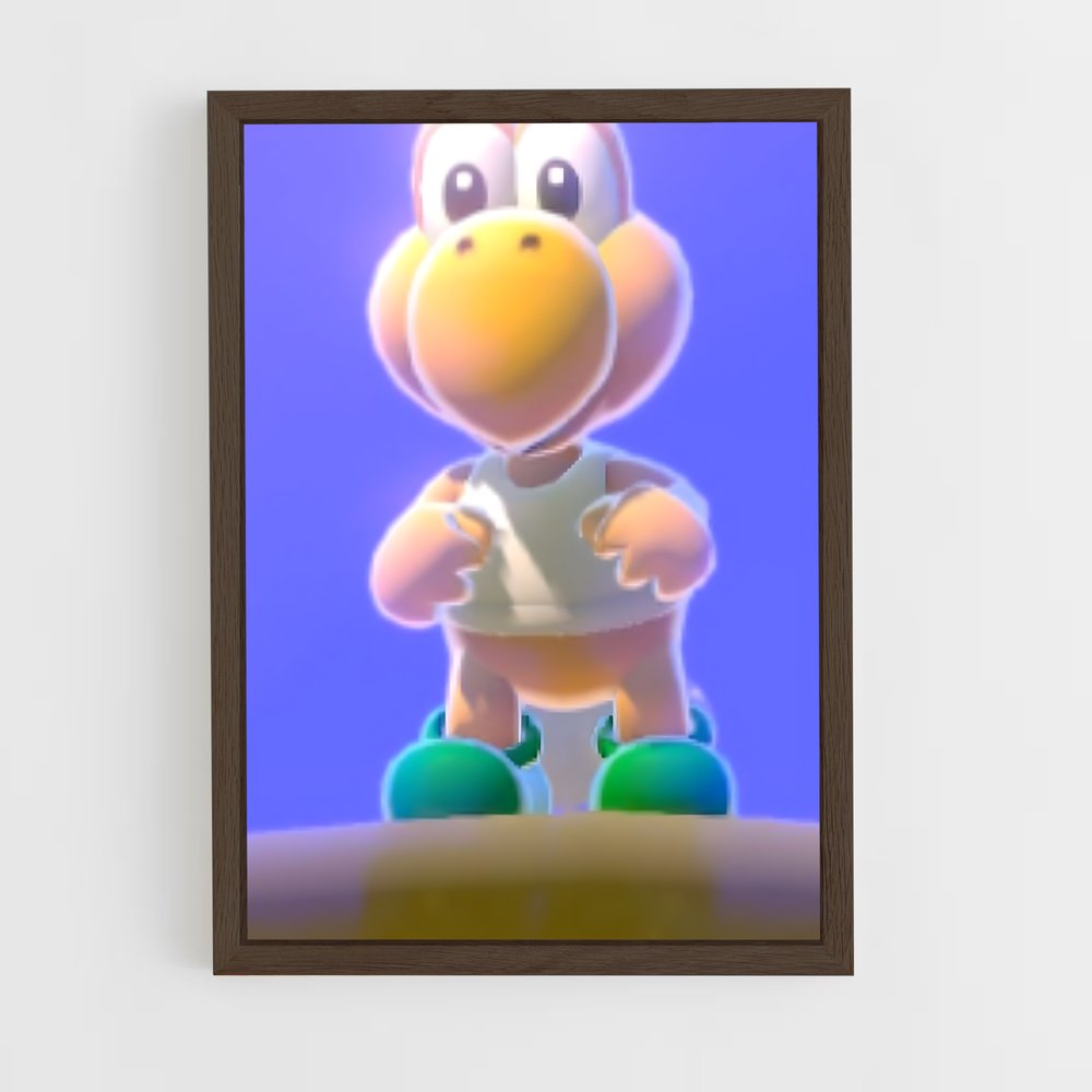 Poster Koopa sur la Colline – affiche Mario (vue 5)